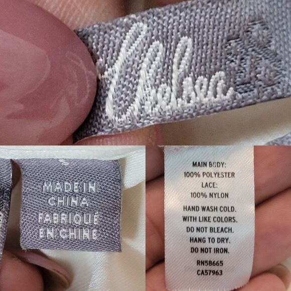 Vintage-Inspired Cream Robe Sz S Sheer Lace Kimono Sleeves Waist Tie Bridal - Picture 3 of 9